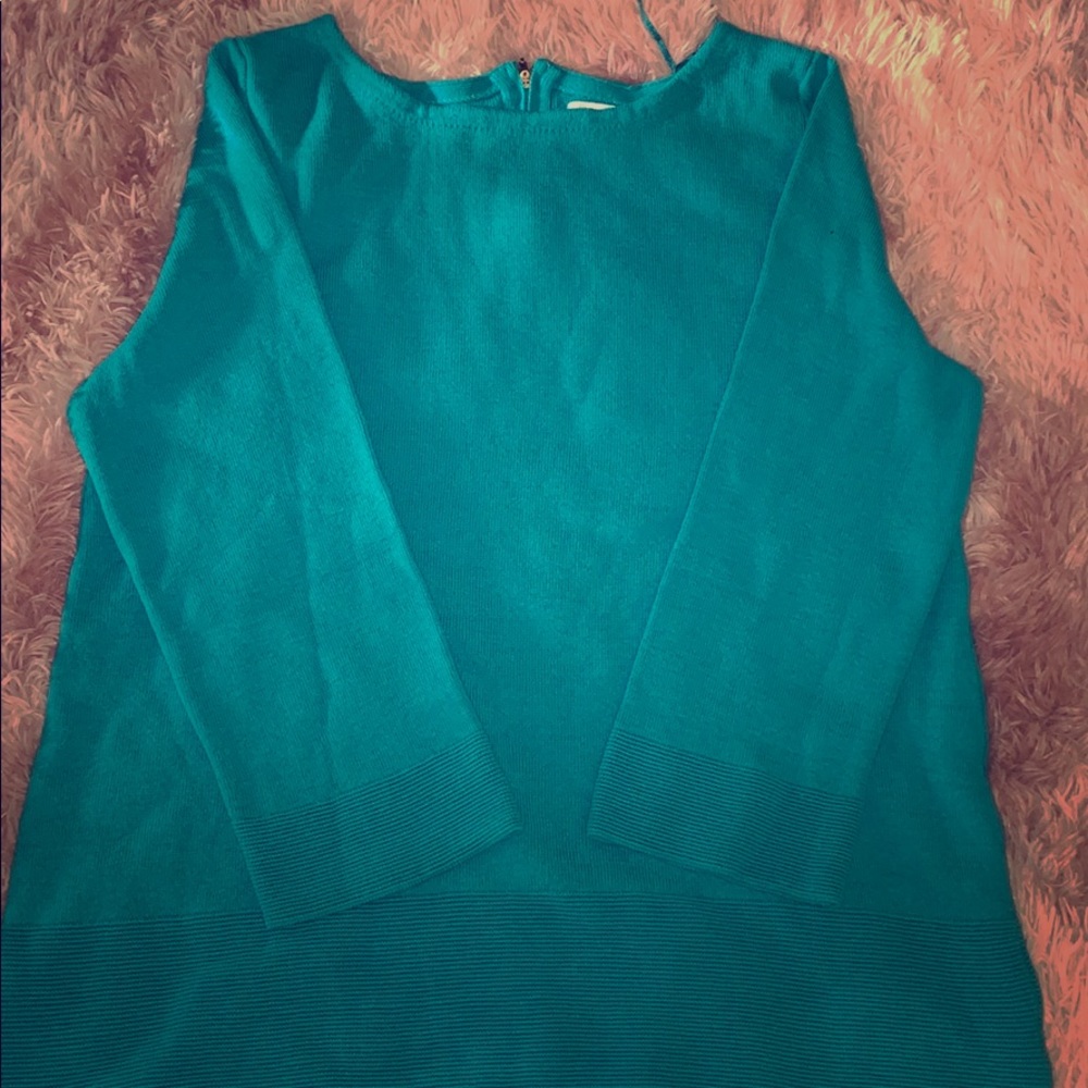 Kim Rogers Back Zip Sweater